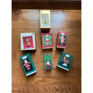 Hallmark Vintage Christmas Ornaments lot